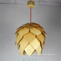 pinecone wooden pendant light from china supplier
